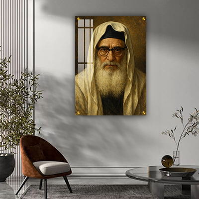 1404 - ציור של בבא מאיר להדפסה על קנבס או זכוכית מחוסמת