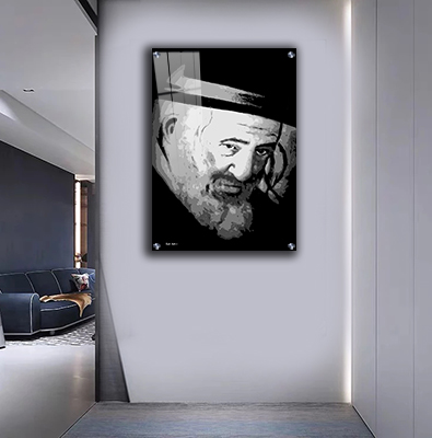 5904 -ציור של הרב ישעיה מקרסטיר להדפסה על קנבס או זכוכית