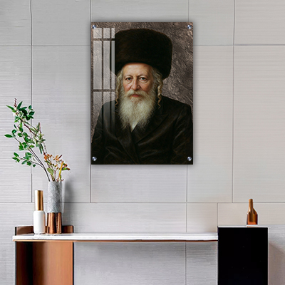 5021 - ציור של האדמו"ר מגור שליט"א - רבי יעקב אריה אלתר