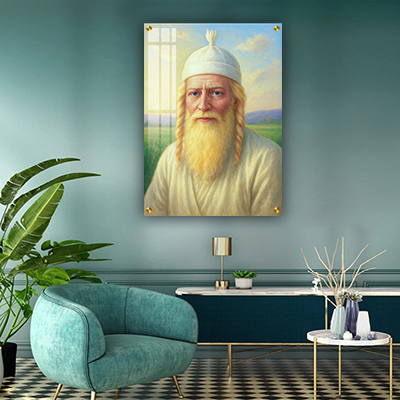 5602 - ציור של רבי נחמן מאומן להדפסה על קנבס או זכוכית מחוסמת