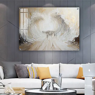 2062 - ציור יהדות של קריעת ים סוף להדפסה על קנבס או זכוכית